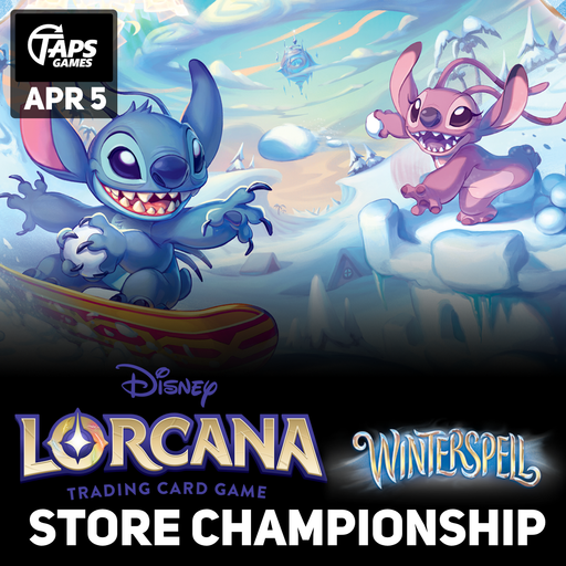 Lorcana Winterspell Store Championship - Win-a-Box - Entry Ticket (April 5) Event Taps Games