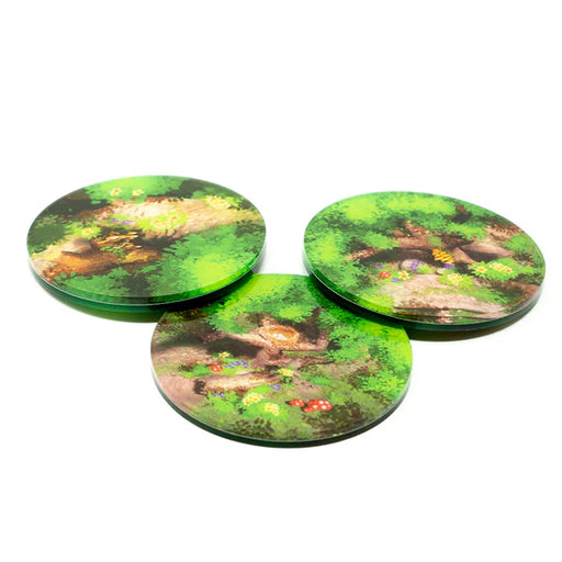 Moonstone: Wooded Patch Tokens Moonstone Goblin King Games