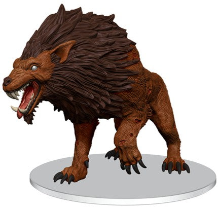 D&D Icons of the Realms: Premium Pre-painted Set - Dire Worg (Huge) RPG Miniatures WizKids