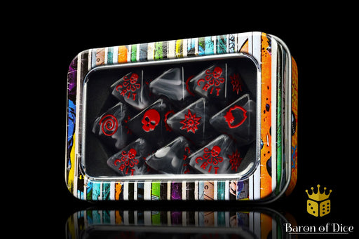 Baron of Dice: "World Domination" D8 Skirmish Dice Set Dice & Gaming Accessories Baron of Dice