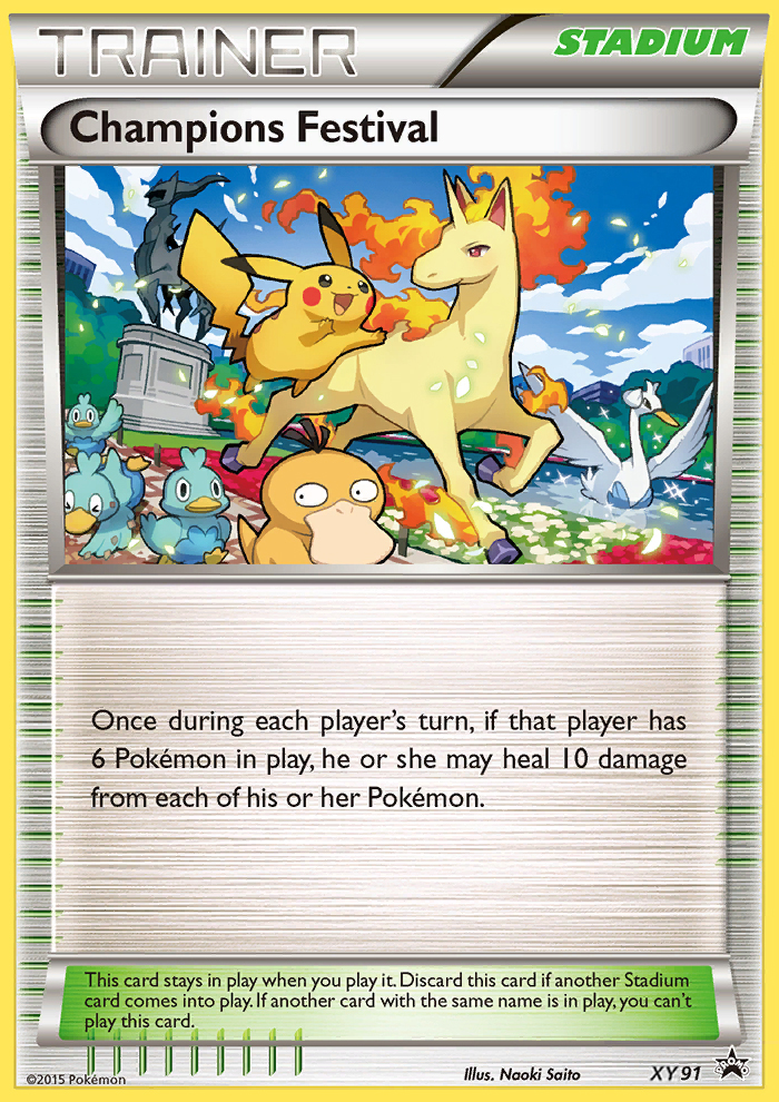 Champions Festival (2015) (XY91/211) - [Promos: XY Promos] Pokemon Single Pokémon