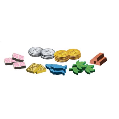Yokohama: Premium Tokens Board Games Synapses Games   