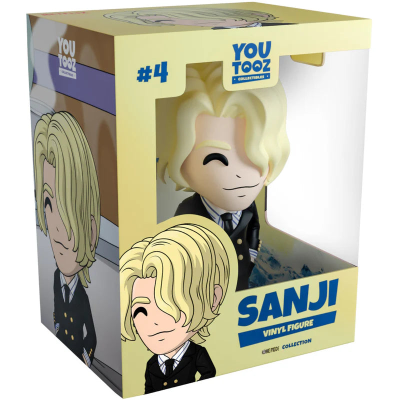 Youtooz: One Piece Collection - Sanji  (Netflix) Vinyl Figure #4 Toys & Plushes Shopville   