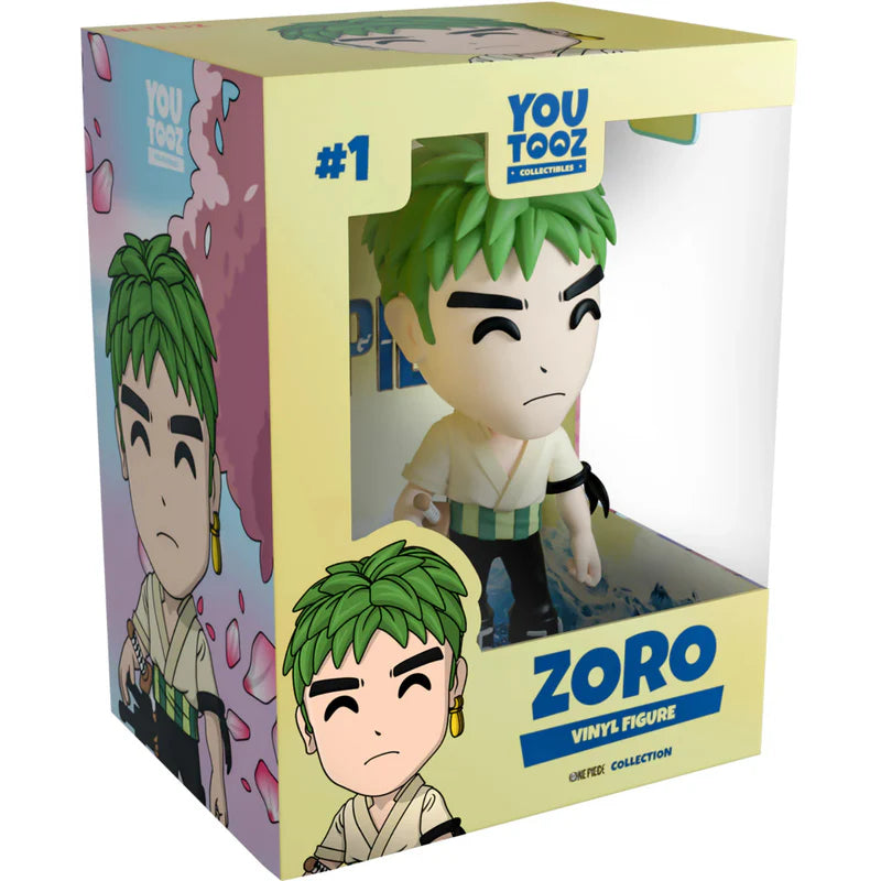 Youtooz: One Piece Collection - Zoro (Netflix) Vinyl Figure #1 Toys & Plushes Shopville   