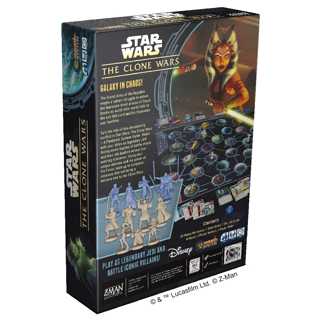 Star Wars: The Clone Wars - A Pandemic System Game Board Games Z-Man Games   