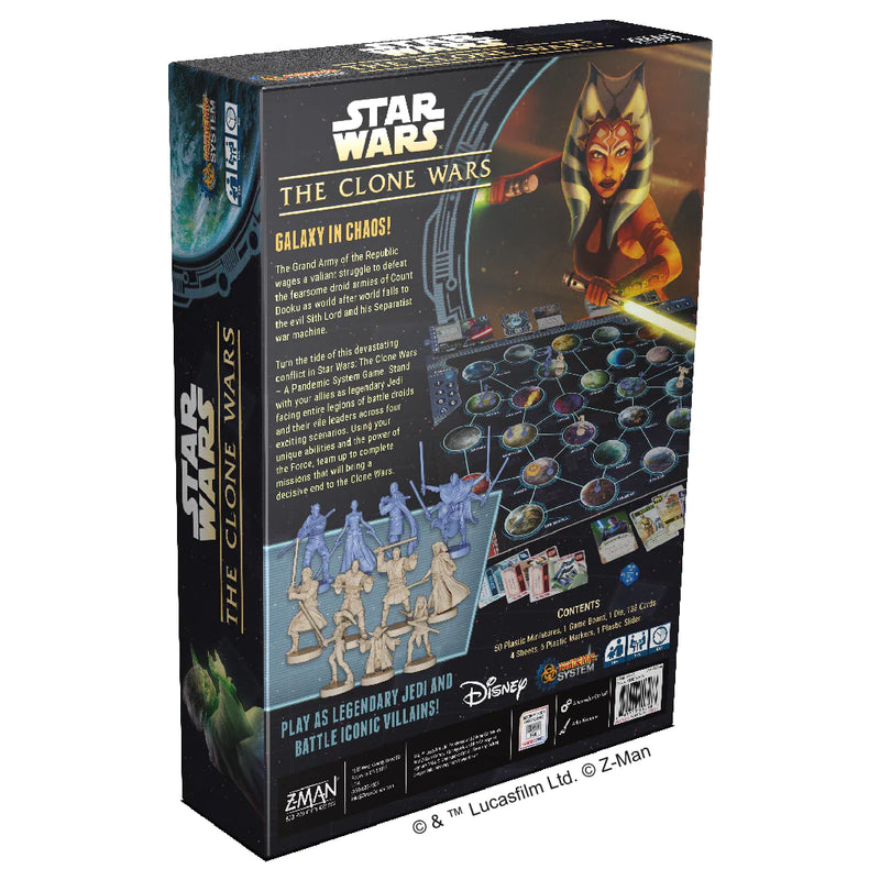 Star Wars: The Clone Wars - A Pandemic System Game Board Games Z-Man Games   