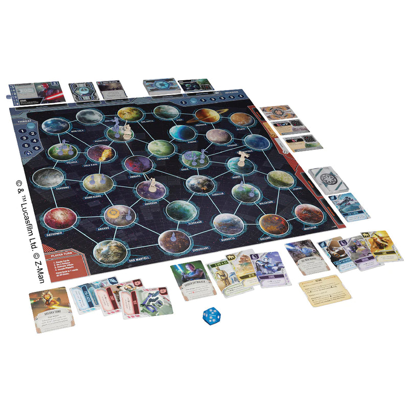 Star Wars: The Clone Wars - A Pandemic System Game Board Games Z-Man Games   