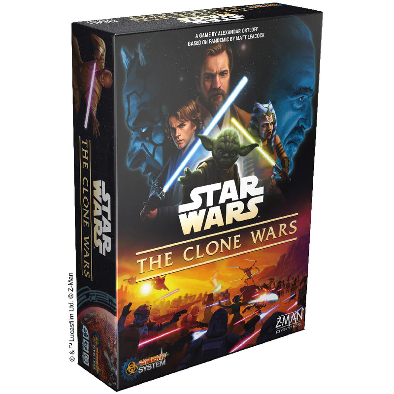 Star Wars: The Clone Wars - A Pandemic System Game Board Games Z-Man Games   