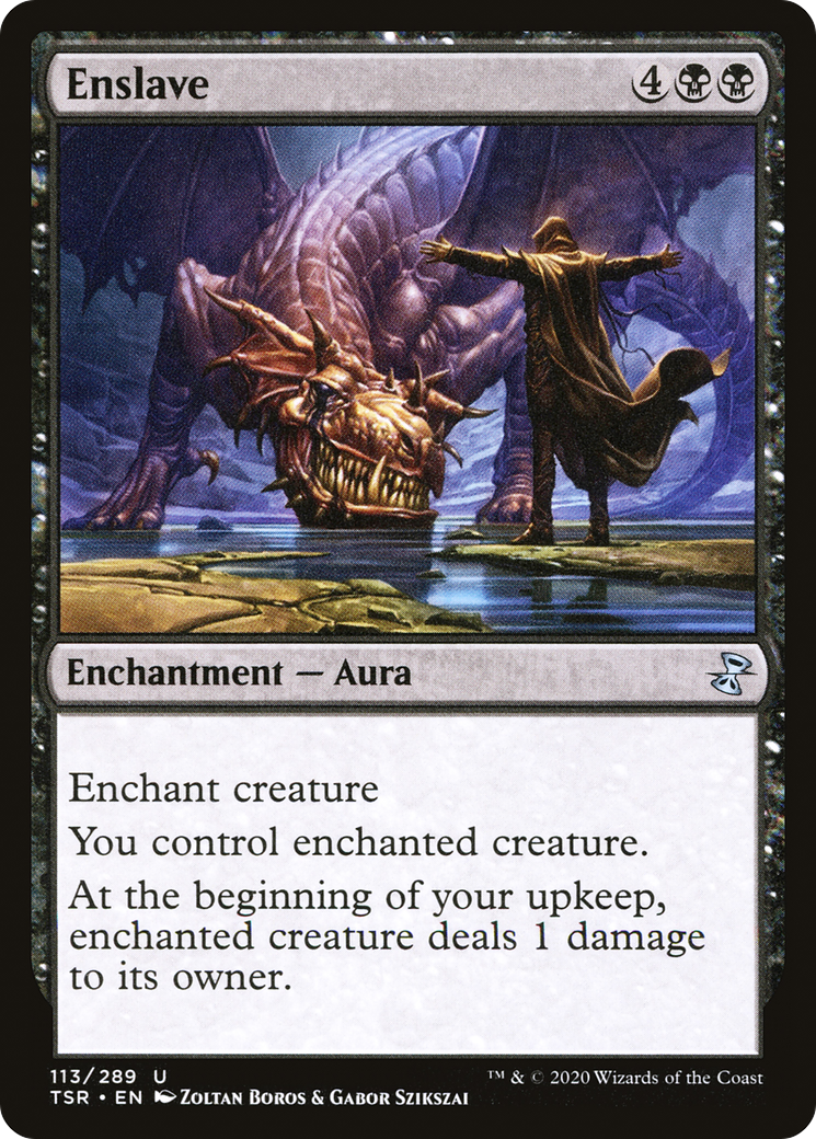 Enslave (TSR-113) [Time Spiral Remastered] MTG Single Wizards of the Coast