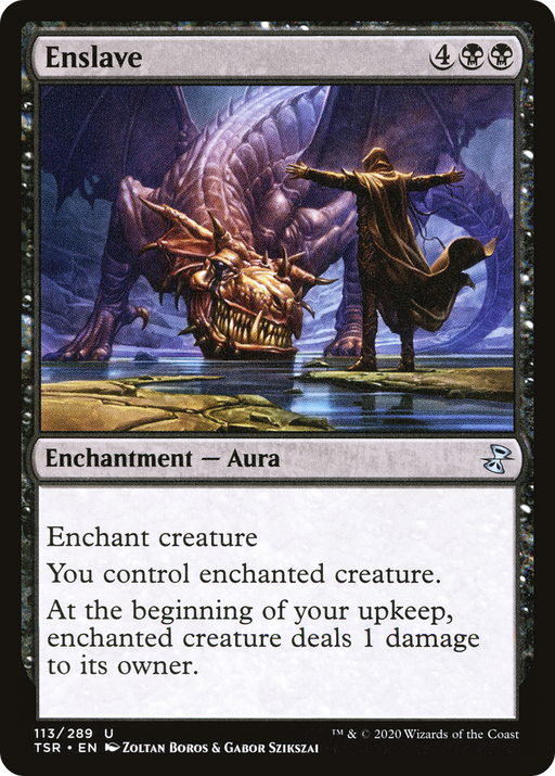 Enslave (TSR-113) [Time Spiral Remastered] MTG Single Wizards of the Coast