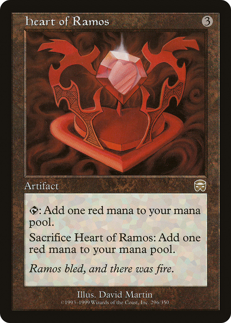 Heart of Ramos (MMQ-296) [Mercadian Masques] MTG Single Wizards of the Coast