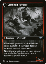 Lambholt Raconteur (DBL-434) [Innistrad: Double Feature] MTG Single Wizards of the Coast