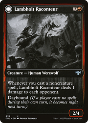 Lambholt Raconteur (DBL-434) [Innistrad: Double Feature] MTG Single Wizards of the Coast
