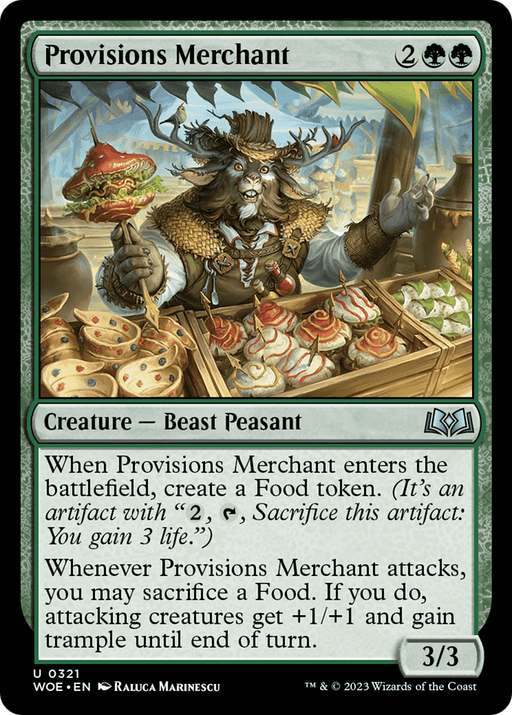 Provisions Merchant (WOE-321) [Wilds of Eldraine] MTG Single Wizards of the Coast