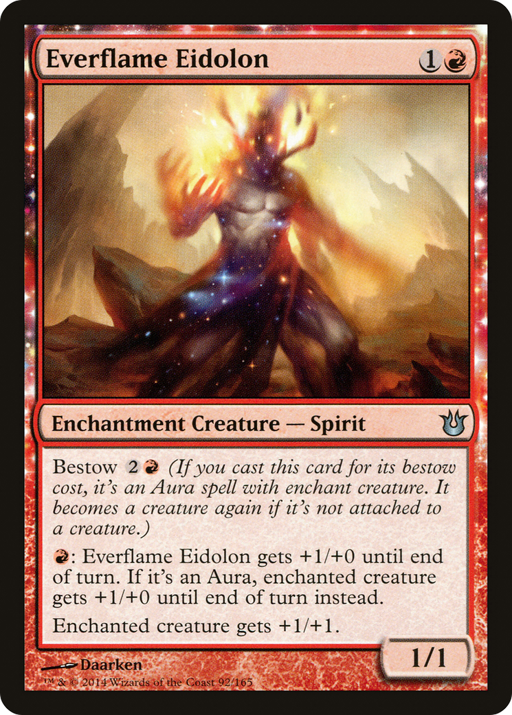 Everflame Eidolon (BNG-092) [Born of the Gods] Foil MTG Single Wizards of the Coast