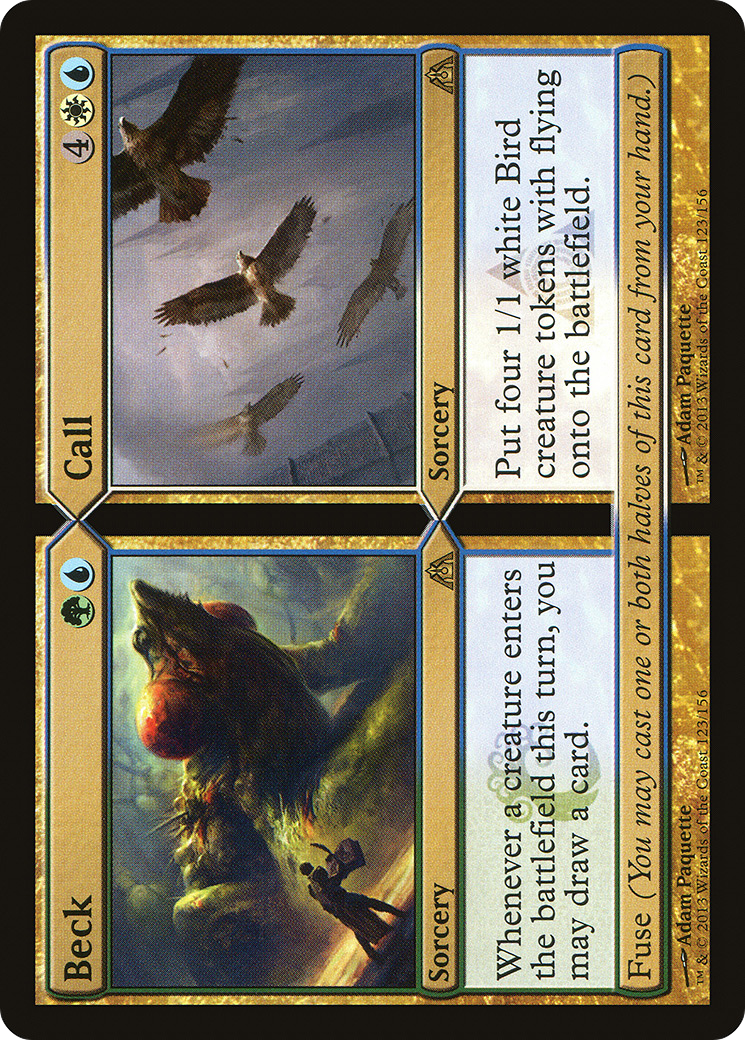 Beck // Call (DGM-123) [Dragon's Maze] Foil MTG Single Wizards of the Coast