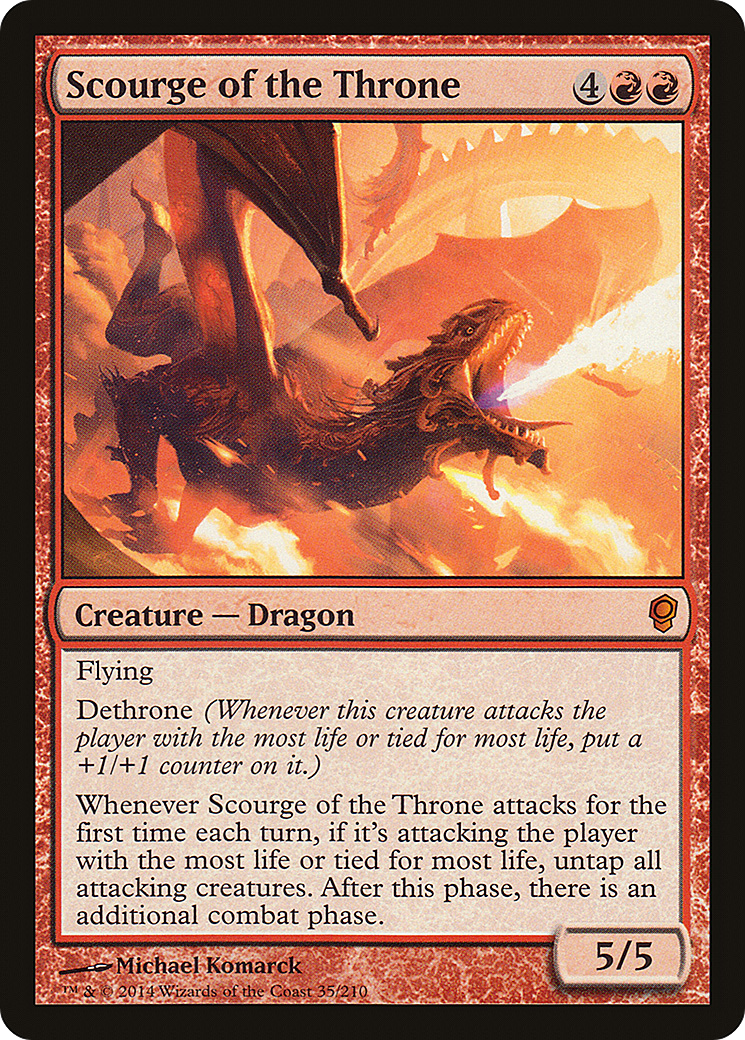 Scourge of the Throne (CNS-035) [Conspiracy] MTG Single Wizards of the Coast