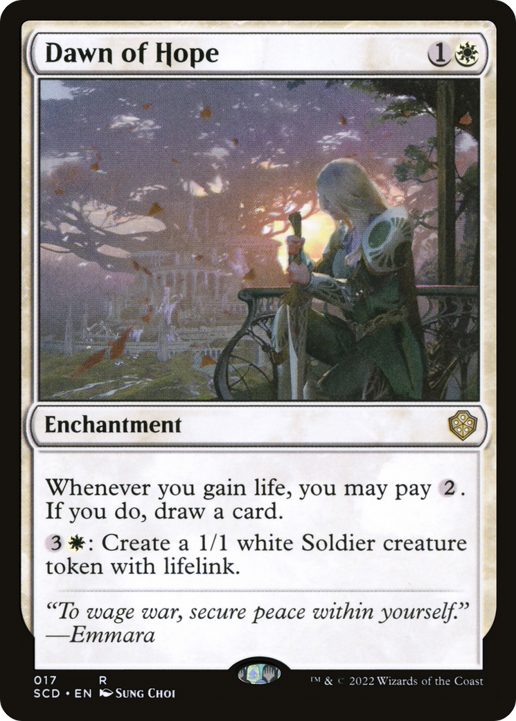 Dawn of Hope (SCD-017) [Starter Commander Decks] MTG Single Wizards of the Coast