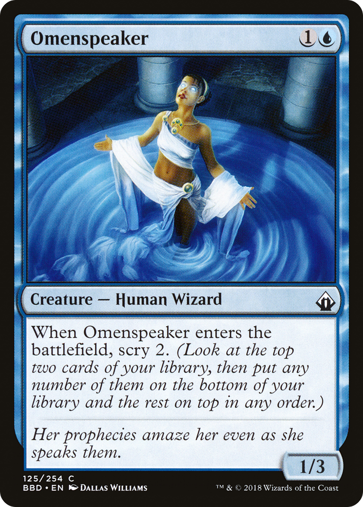Omenspeaker (BBD-125) [Battlebond] MTG Single Wizards of the Coast