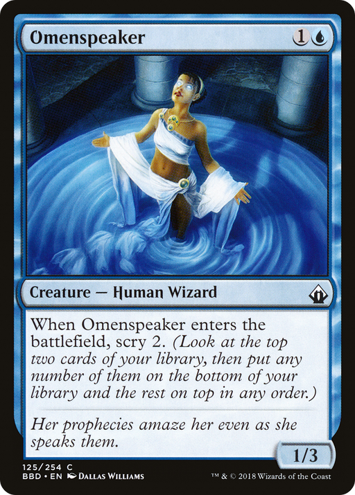 Omenspeaker (BBD-125) [Battlebond] MTG Single Wizards of the Coast
