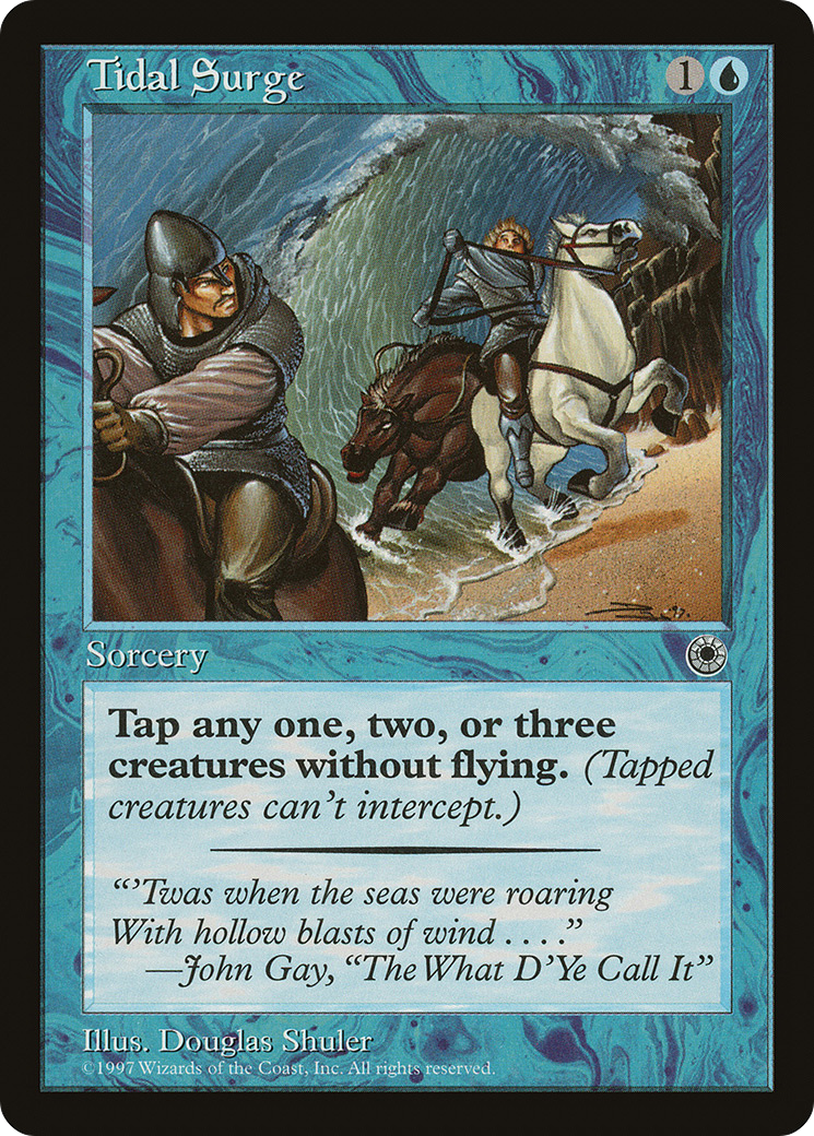 Tidal Surge (POR-) [Misc] Portal MTG Single Wizards of the Coast