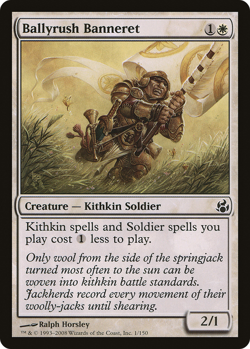 Ballyrush Banneret (MOR-001) [Morningtide] MTG Single Wizards of the Coast