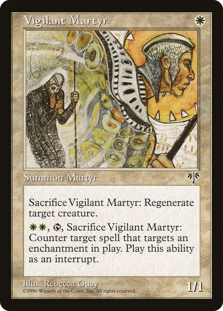 Vigilant Martyr (MIR-045) [Mirage] MTG Single Wizards of the Coast
