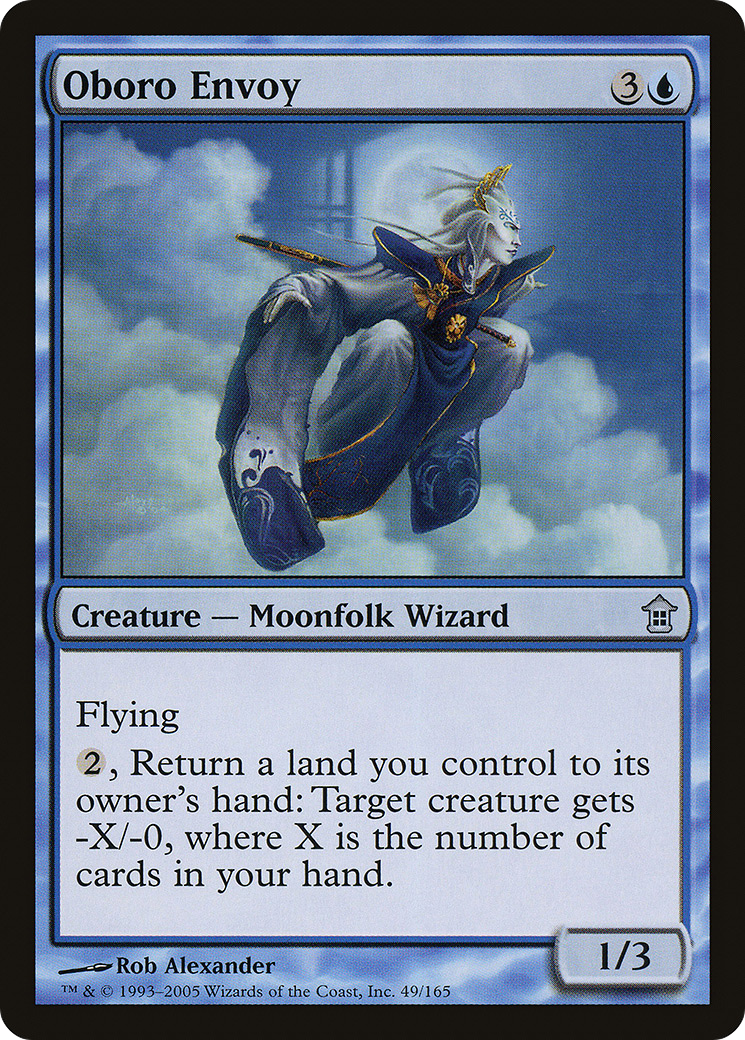 Oboro Envoy (SOK-049) [Saviors of Kamigawa] MTG Single Wizards of the Coast