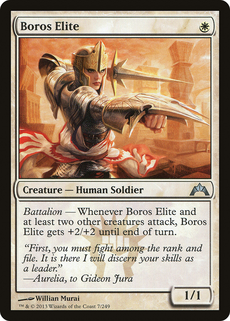 Boros Elite (GTC-007) [Gatecrash] Foil MTG Single Wizards of the Coast