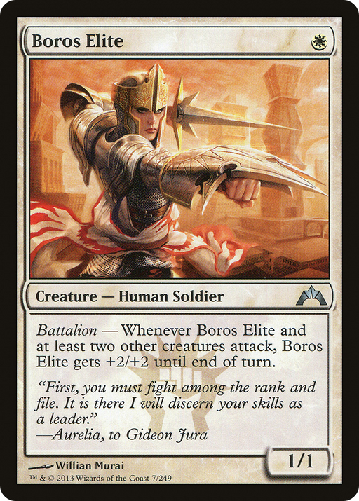 Boros Elite (GTC-007) [Gatecrash] MTG Single Wizards of the Coast