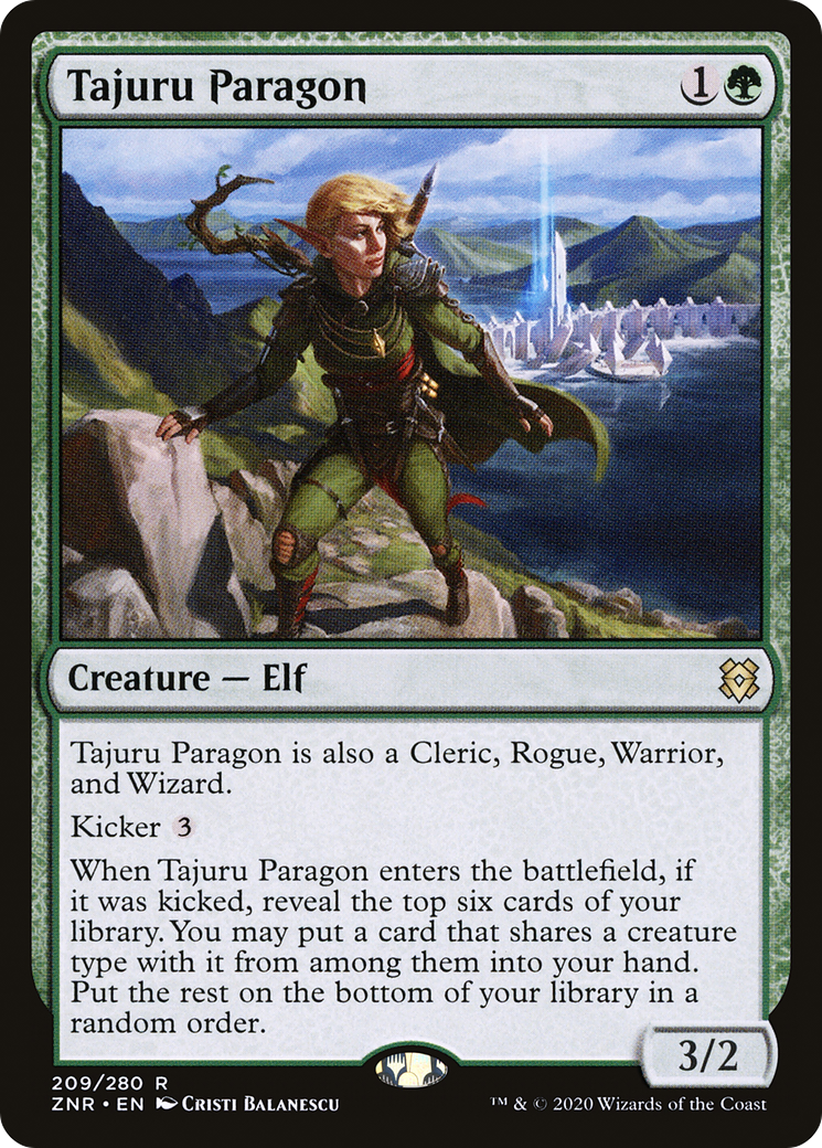 Tajuru Paragon (ZNR-209) [Zendikar Rising] MTG Single Wizards of the Coast