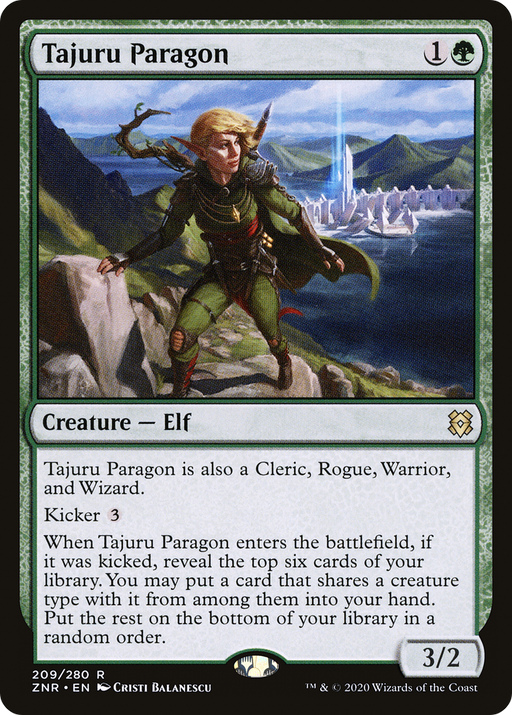 Tajuru Paragon (ZNR-209) [Zendikar Rising] MTG Single Wizards of the Coast