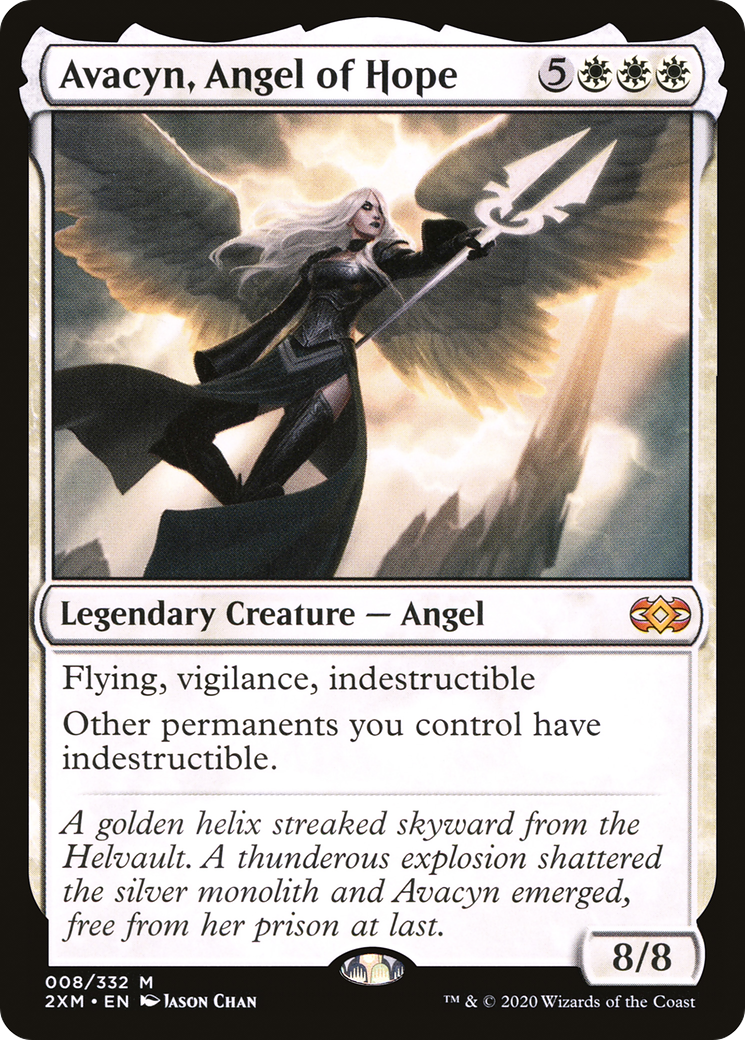 Avacyn, Angel of Hope (2XM-008) [Double Masters] MTG Single Wizards of the Coast