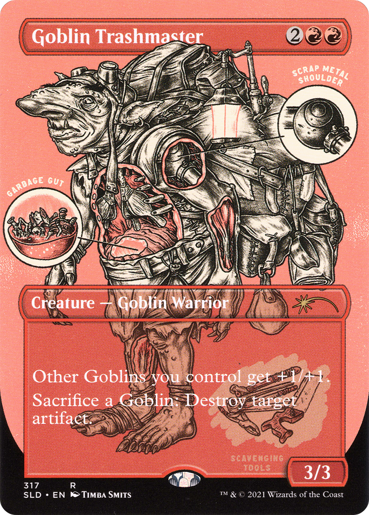 Goblin Trashmaster (SLD-317) [Secret Lair] Drop (Borderless) MTG Single Wizards of the Coast