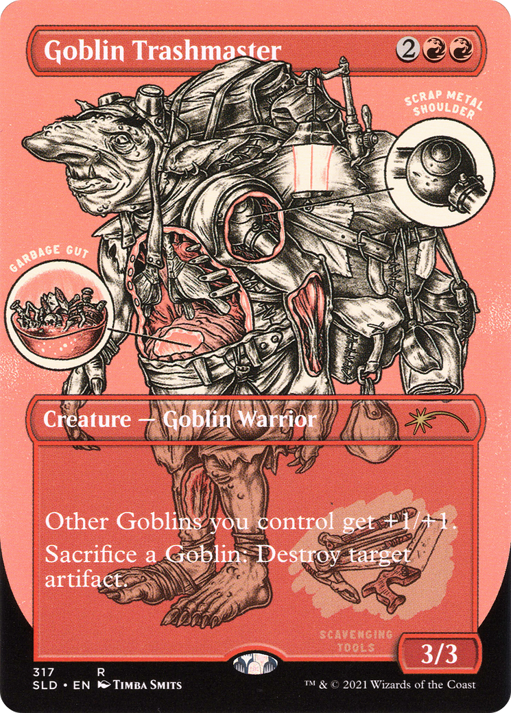 Goblin Trashmaster (SLD-317) [Secret Lair] Drop (Borderless) MTG Single Wizards of the Coast