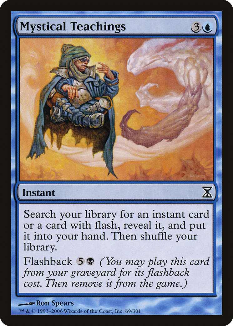 Mystical Teachings (TSP-069) [Time Spiral] Foil MTG Single Wizards of the Coast