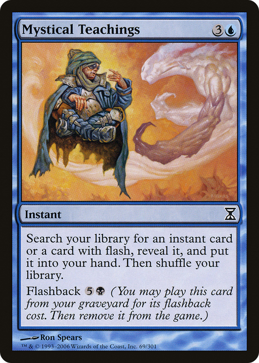 Mystical Teachings (TSP-069) [Time Spiral] Foil MTG Single Wizards of the Coast