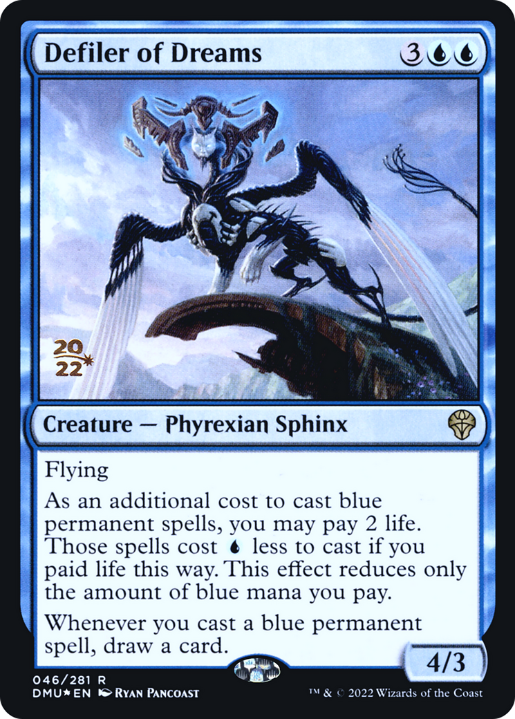 Defiler of Dreams (PRE-046) [Dominaria United Promos] Foil MTG Single Wizards of the Coast