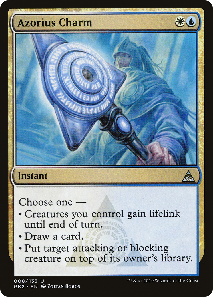 Azorius Charm (GK2-008) [Misc] RNA Guild Kit MTG Single Wizards of the Coast
