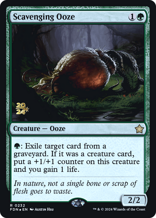 Scavenging Ooze (PRE-232) [Foundations Promos] Foil MTG Single Wizards of the Coast