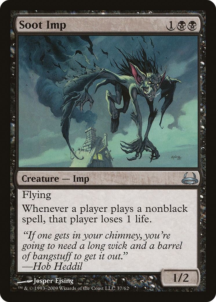 Soot Imp (DDC-037) [Misc] Duel Decks: Divine vs. Demonic MTG Single Wizards of the Coast