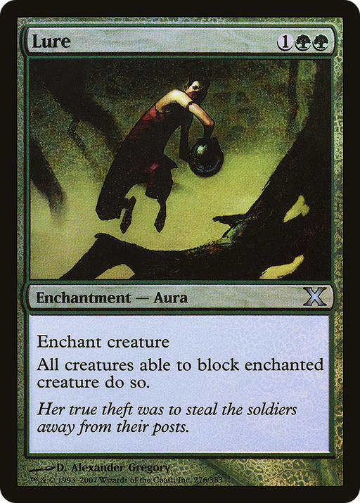 Lure (10E-276★) [Tenth Edition] Foil MTG Single Wizards of the Coast