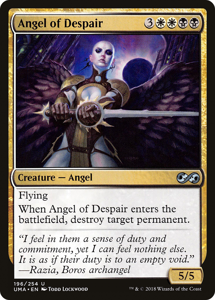 Angel of Despair (UMA-196) [Ultimate Masters] Foil MTG Single Wizards of the Coast