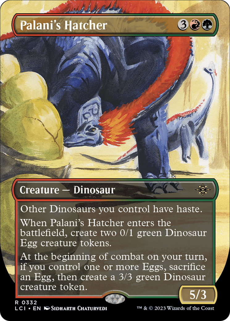 Palani's Hatcher (LCI-332) [The Lost Caverns of Ixalan] (Borderless) MTG Single Wizards of the Coast