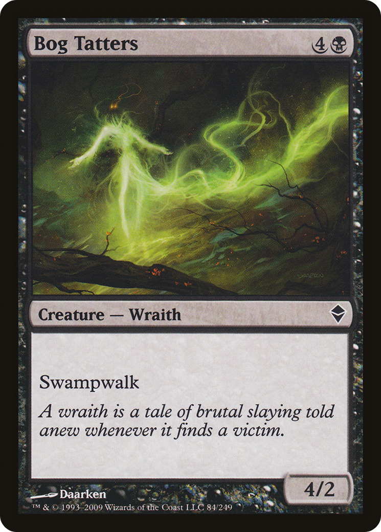 Bog Tatters (ZEN-084) [Zendikar] MTG Single Wizards of the Coast