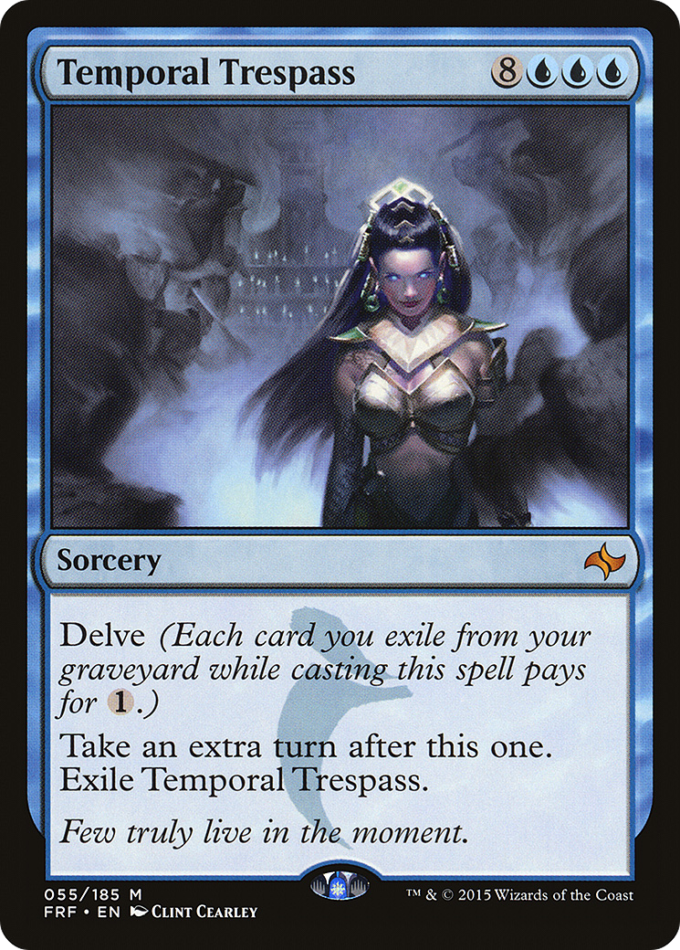 Temporal Trespass (FRF-055) [Fate Reforged] MTG Single Wizards of the Coast