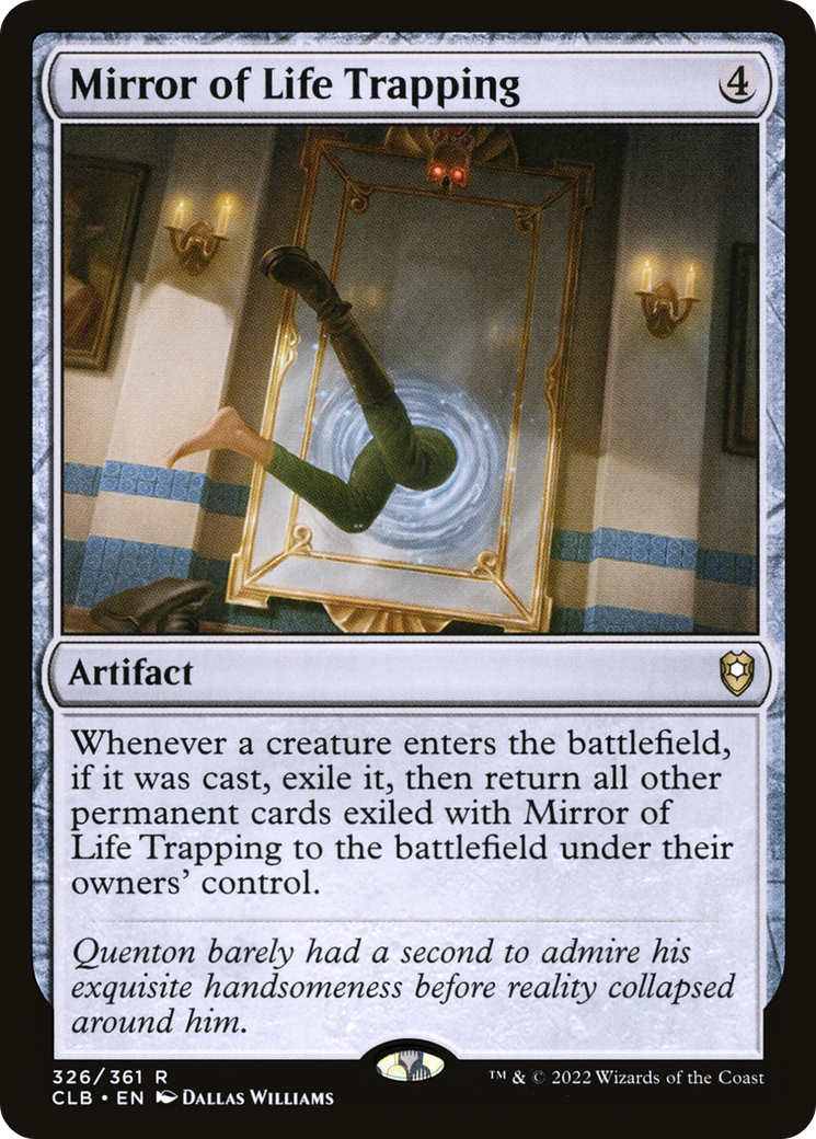 Mirror of Life Trapping (CLB-326) [Commander Legends: Battle for Baldur's Gate] MTG Single Wizards of the Coast