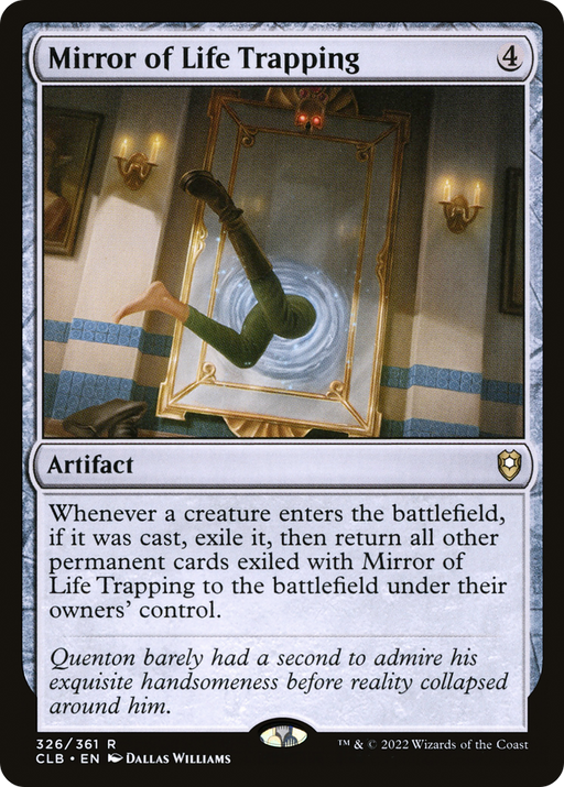 Mirror of Life Trapping (CLB-326) [Commander Legends: Battle for Baldur's Gate] MTG Single Wizards of the Coast
