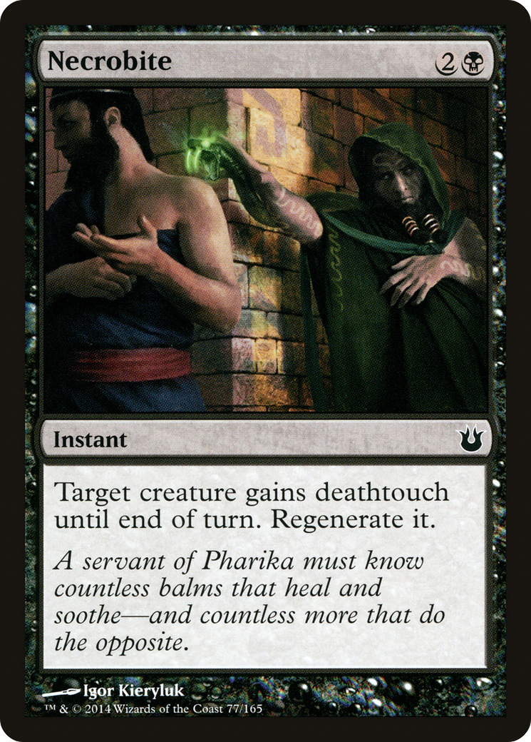 Necrobite (BNG-077) [Born of the Gods] MTG Single Wizards of the Coast