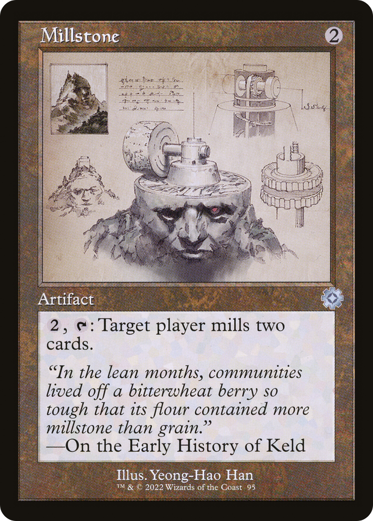 Millstone (BRR-095) [The Brothers' War Retro Artifacts] Foil MTG Single Wizards of the Coast